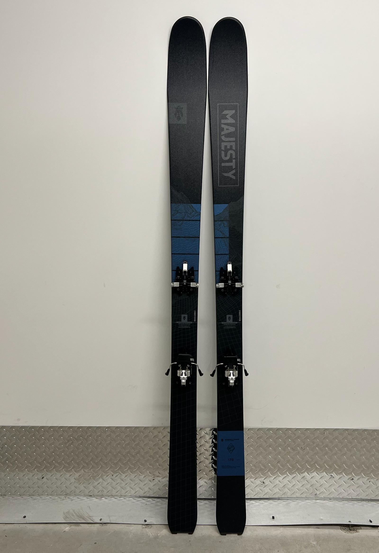 MAJESTY Superwolf Carbon 178 cm Touring Skis + ATK RentMe 12 Demo | Ge