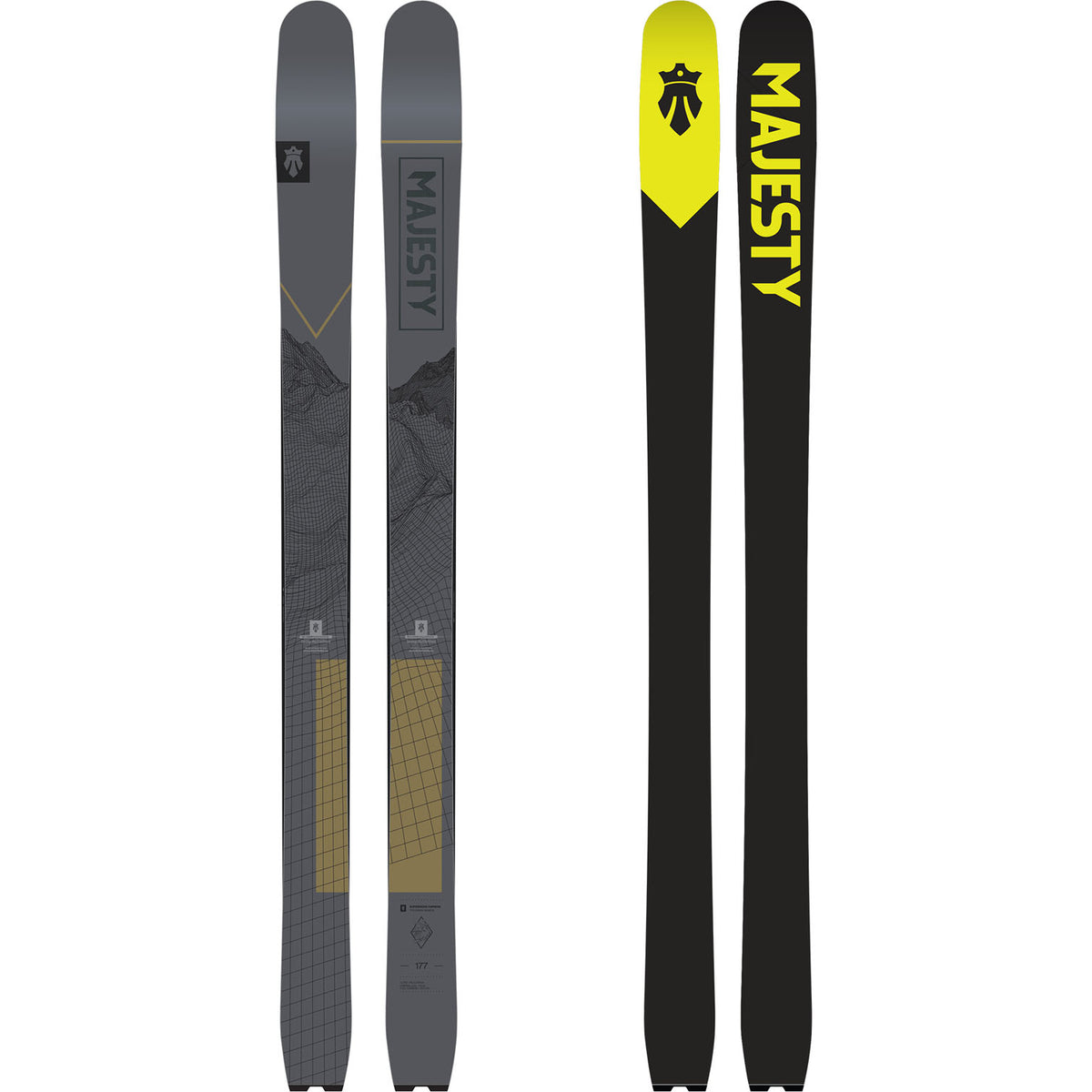 Majesty Supernova Carbon lightweight touring skis MAJESTY SKIS USA