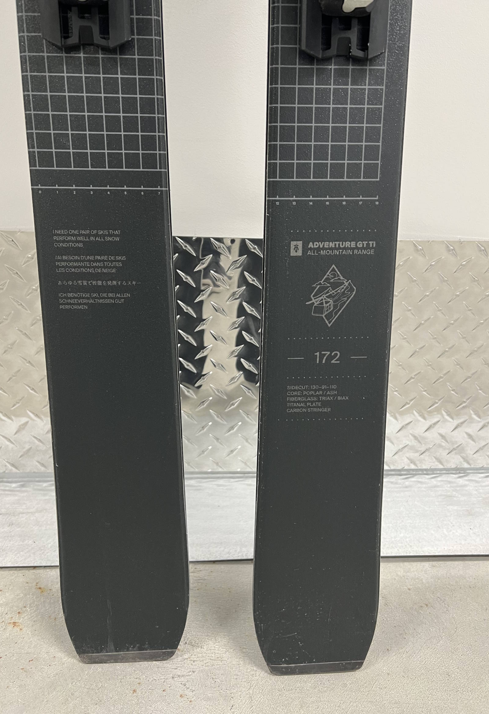 MAJESTY Adventure GT Ti Demo Skis – gently used - Majesty Skis | USA