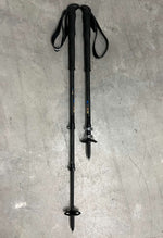 Carbon Touring Ski Poles | 3p Telescopic | 231 grams - Rep Sample - Majesty Skis | USA