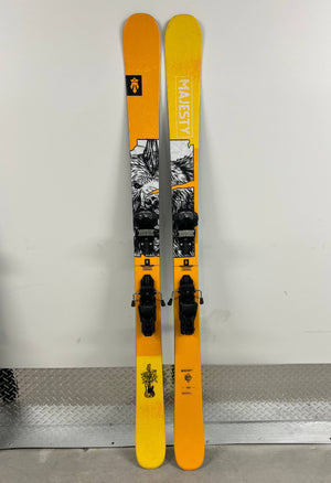 MAJESTY Dirty Bear XL Demo Skis – 180 cm - gently used - Majesty Skis | USA