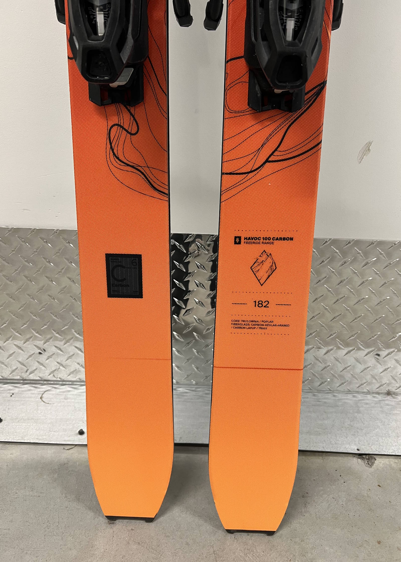MAJESTY Havoc 100 Carbon 182 cm Demo Skis – used