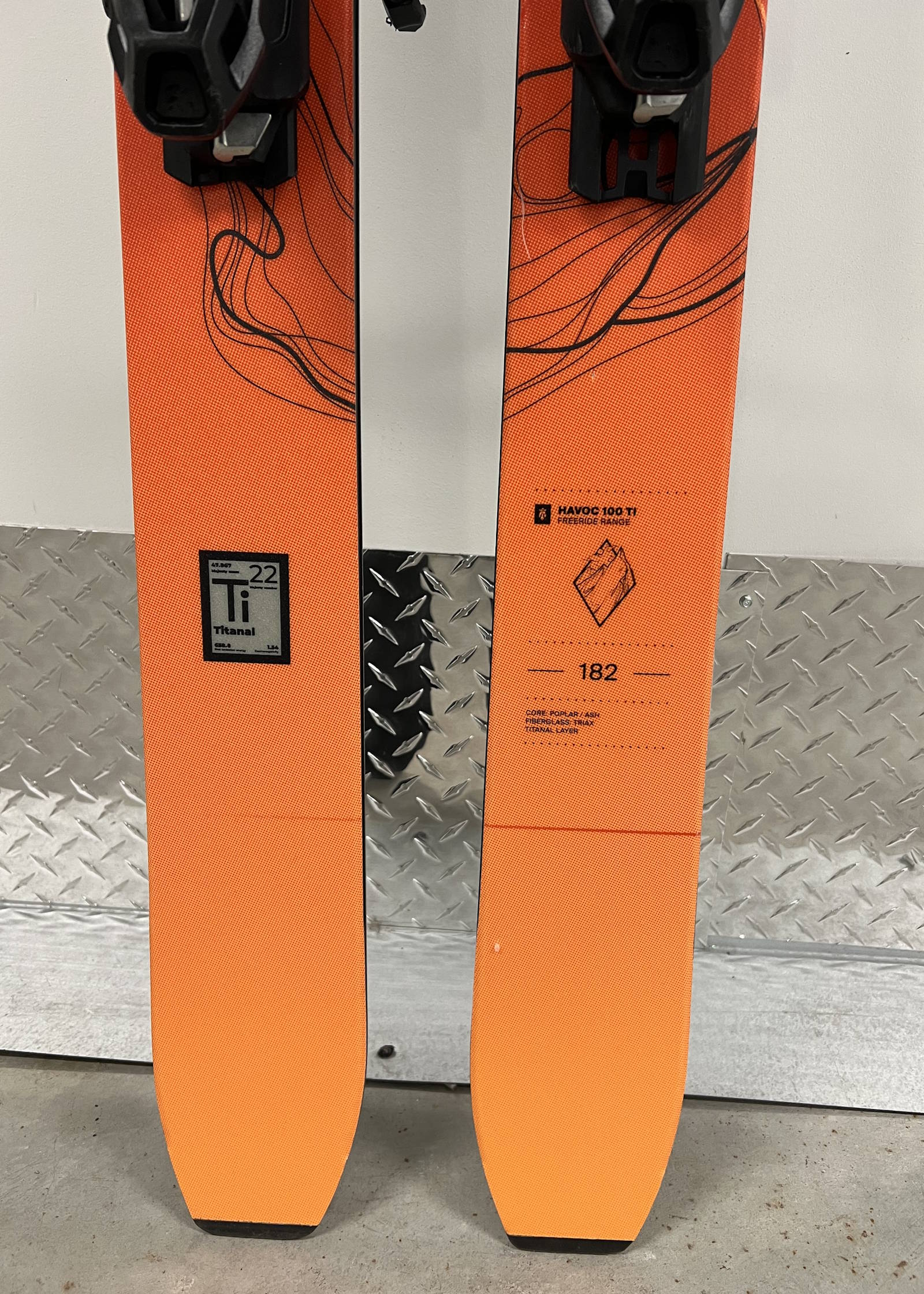 MAJESTY Havoc 100 Ti  182 cm Demo Skis – gently used - Majesty Skis | USA