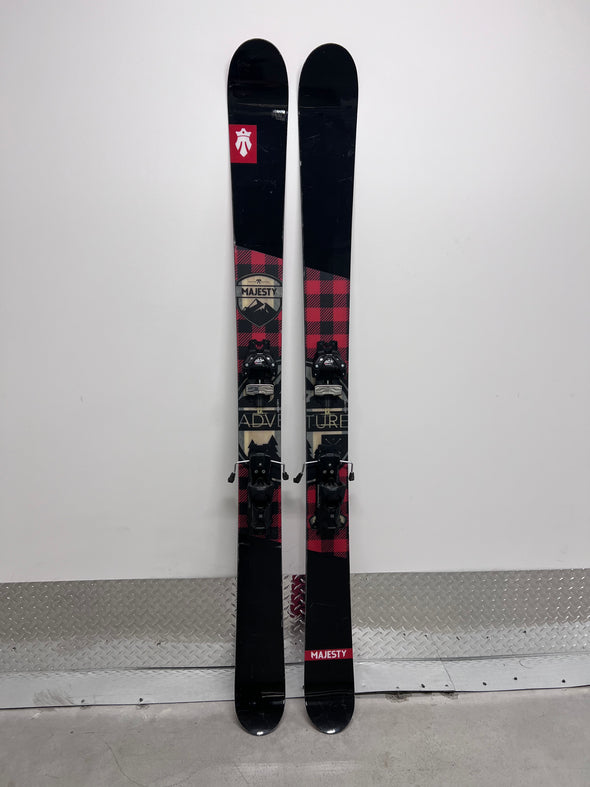 Used 2017 Lumberjack 185cm Powder Freestyle Skis + Tyrolia Attack 13 Demo