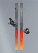 Havoc 100 Ti All-Mountain Freeride Skis | 100 mm + TYROLIA ATTACK 14GW Bindings - Majesty Skis | USA