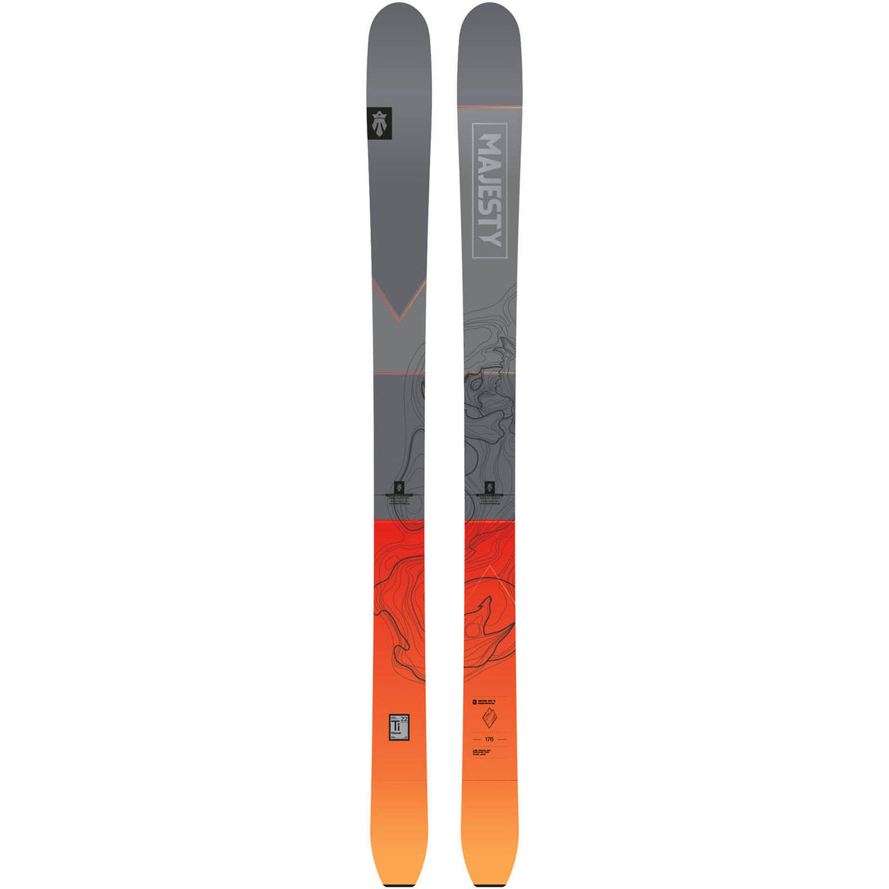 Havoc 100 Ti All-Mountain Freeride Skis | 100 mm + TYROLIA ATTACK 14GW Bindings