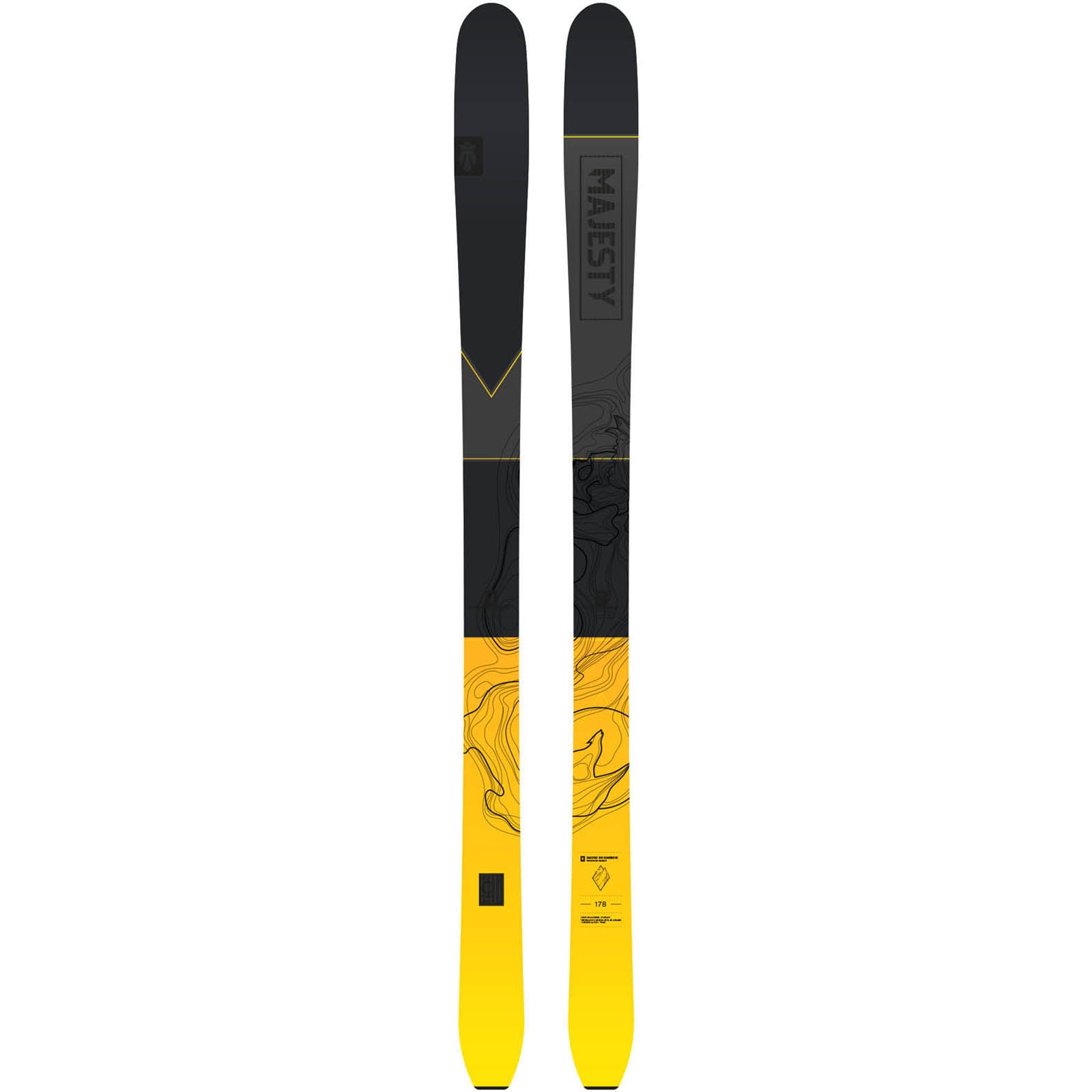 Havoc 90 Carbon - Freeride Touring Skis | 90 mm - Majesty Skis | USA