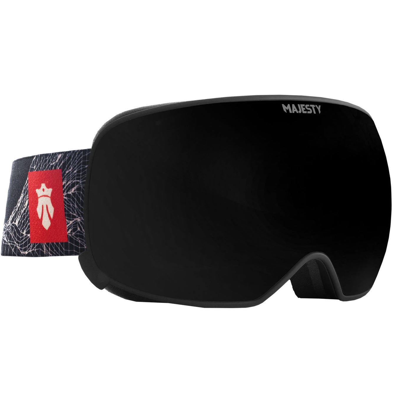The FORCE-S Spherical Snow Goggle: Black Pearl + XENON HD Rose Revo - Majesty Skis | USA