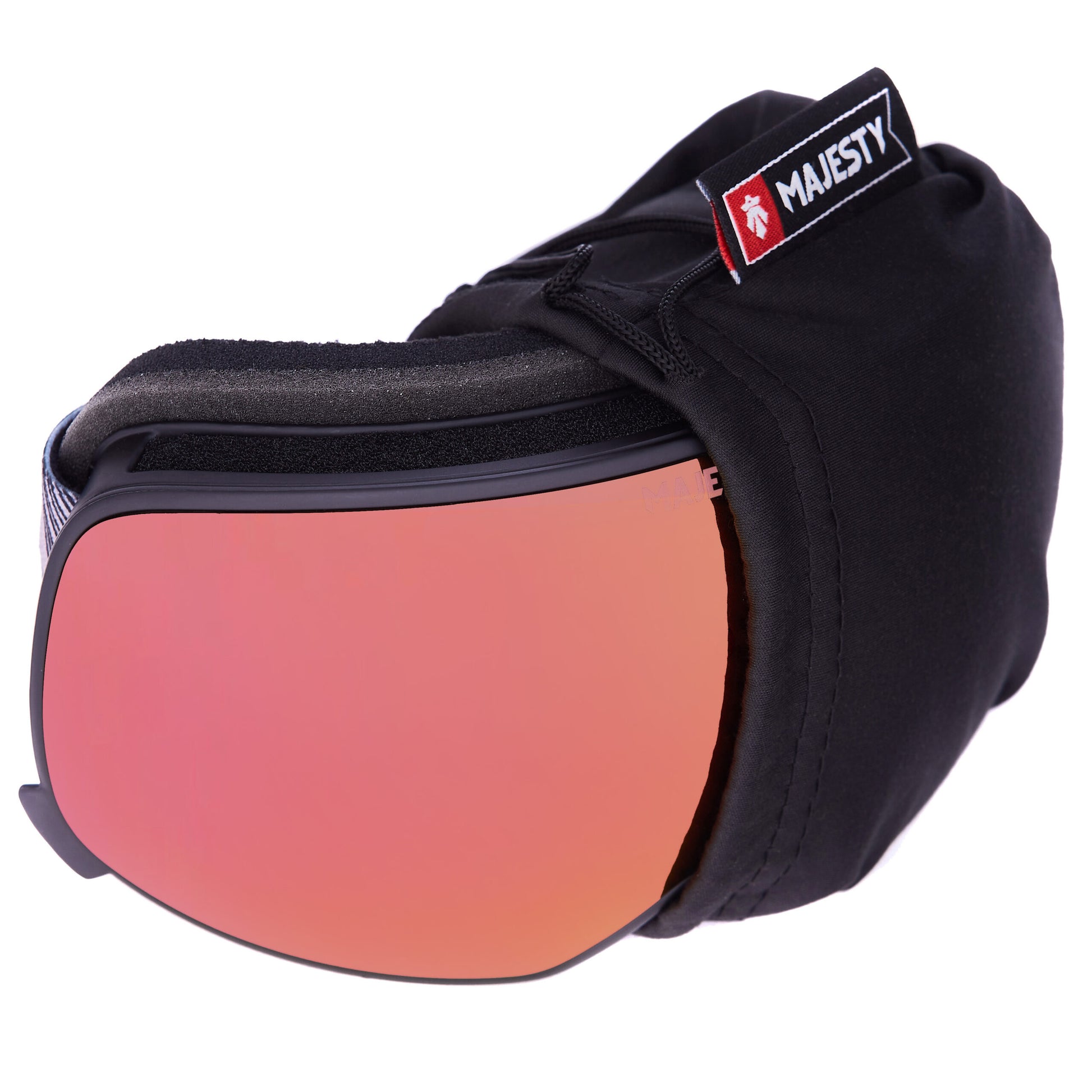 The FORCE-S Spherical Snow Goggle: XENON HD Red Garnet + XENON HD Rose Revo - Majesty Skis | USA