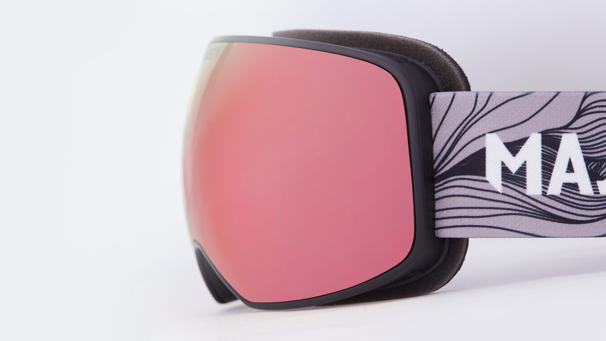 The FORCE-S Spherical Snow Goggle: XENON HD Red Garnet + XENON HD Rose Revo - Majesty Skis | USA
