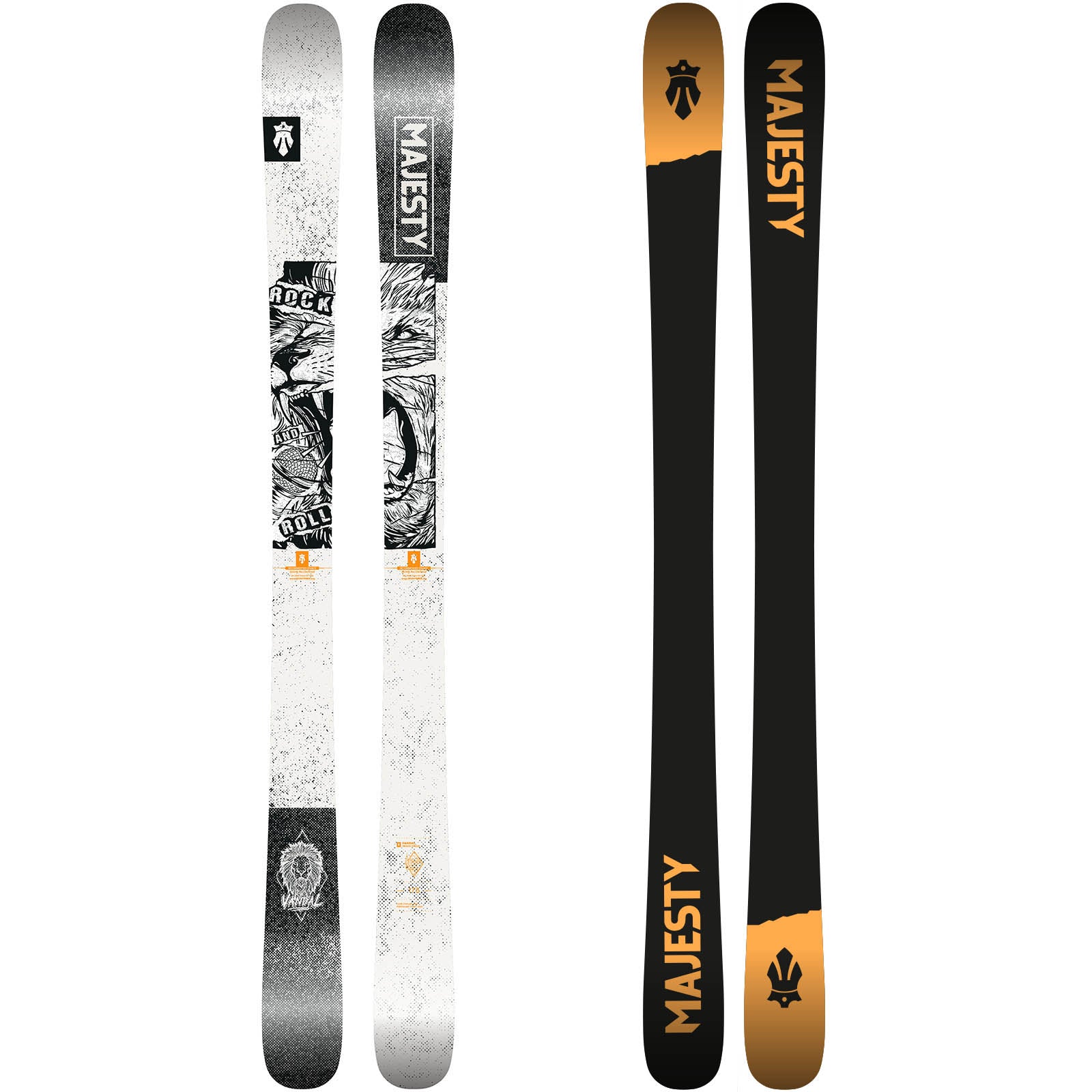 NEW | Vandal - Freestyle Skis | 95 mm - Majesty Skis | USA