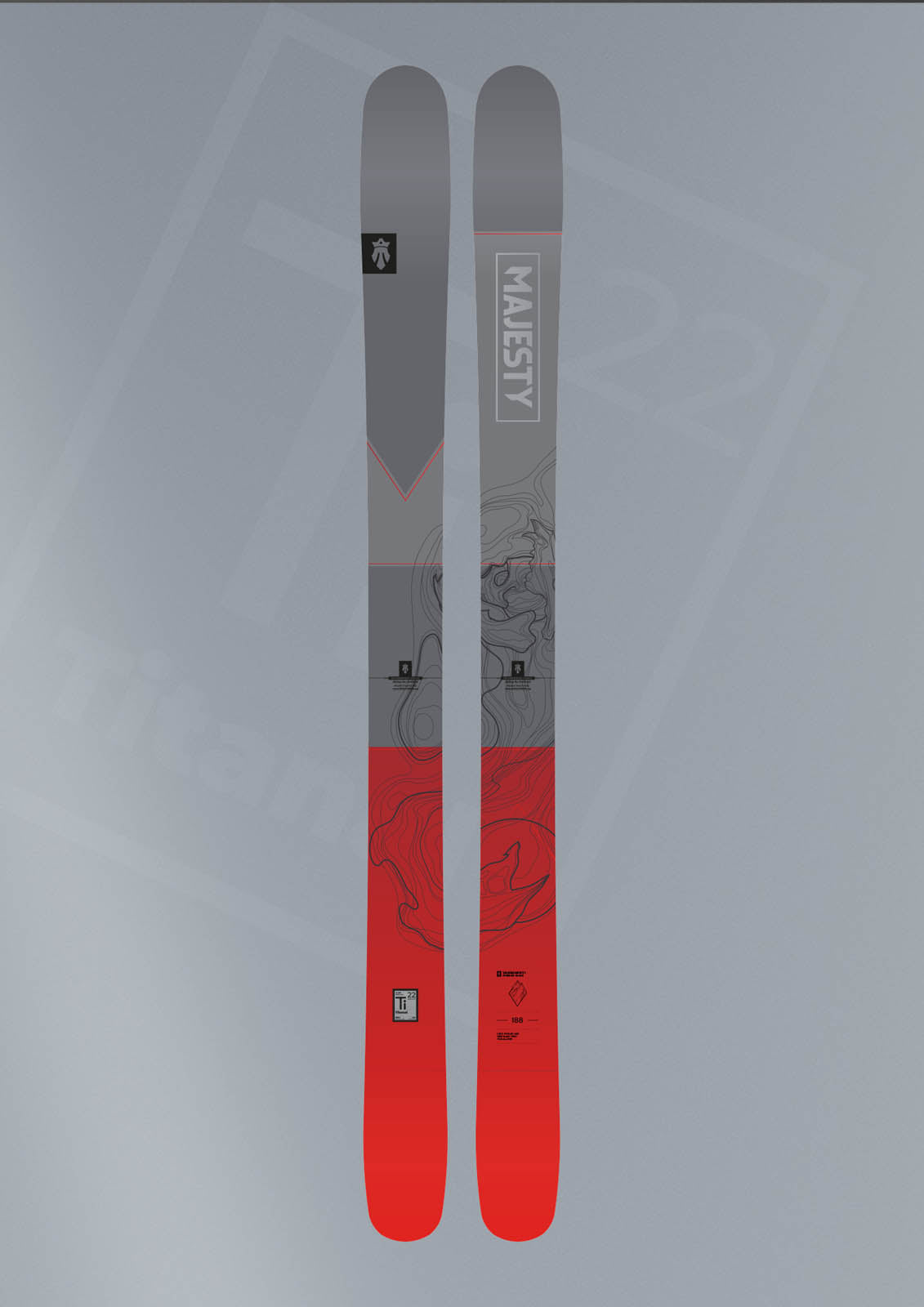 Vanguard Ti - Backcountry Freeride Skis | 118 mm