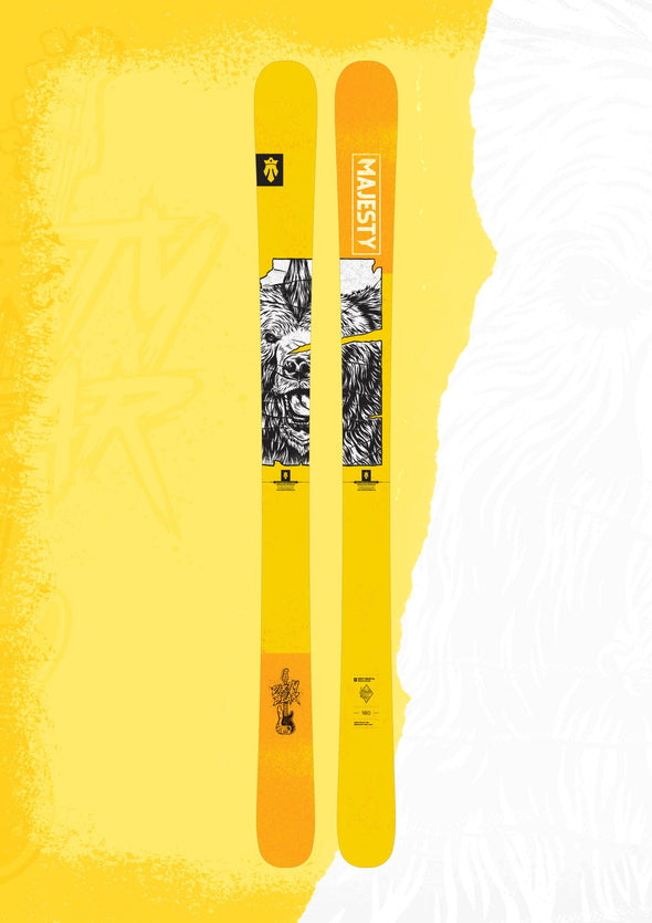 Dirty Bear XL - 105 mm All-Mountain Freestyle Skis 2024-25