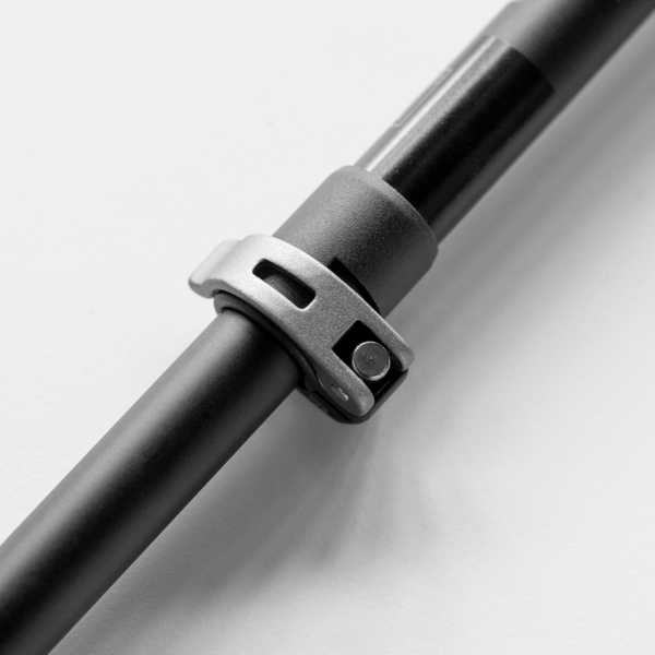 Majesty Titanal Touring Ski Poles - 3p Telescopic - 240 grams - Majesty Skis | USA