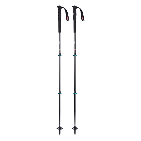 Majesty Titanal Touring Ski Poles - 3p Telescopic - 240 grams